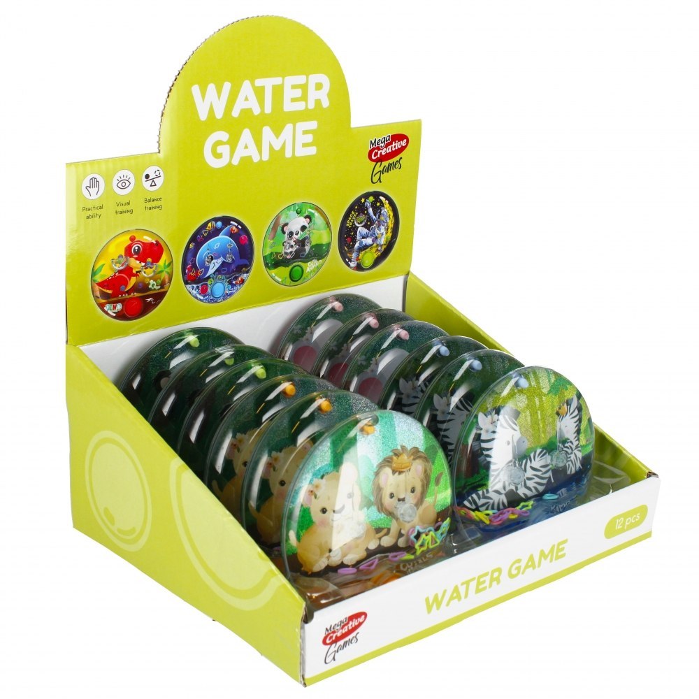 WATER GAME ANIMAL MIX OF PATTERNS MEGA CREATIVE 506915 MEGA CREATIVE